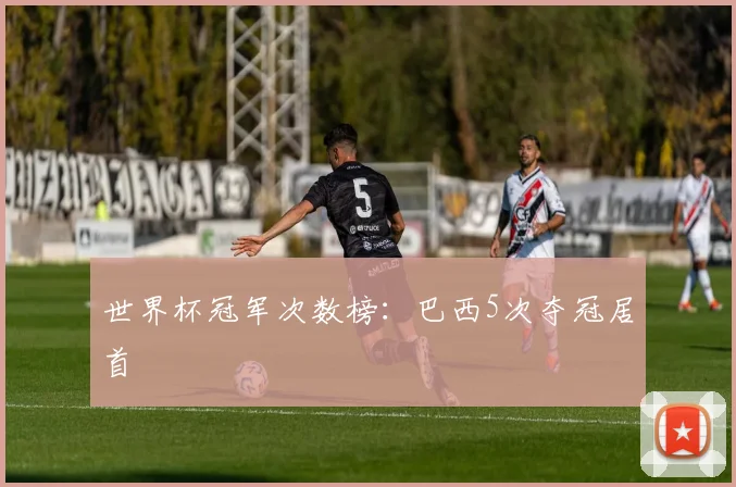 世界杯冠军次数榜：巴西5次夺冠居首